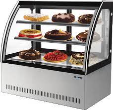 Curved Glass Display Cabinet